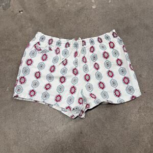 Vintage 50s 60s Jantzen Atomic Novelty Print Cotton Swim Trunks Shorts Sz 38